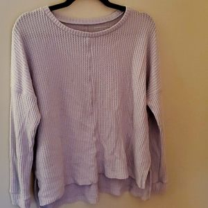 AMERICAN EAGLE Waffle knit sweater